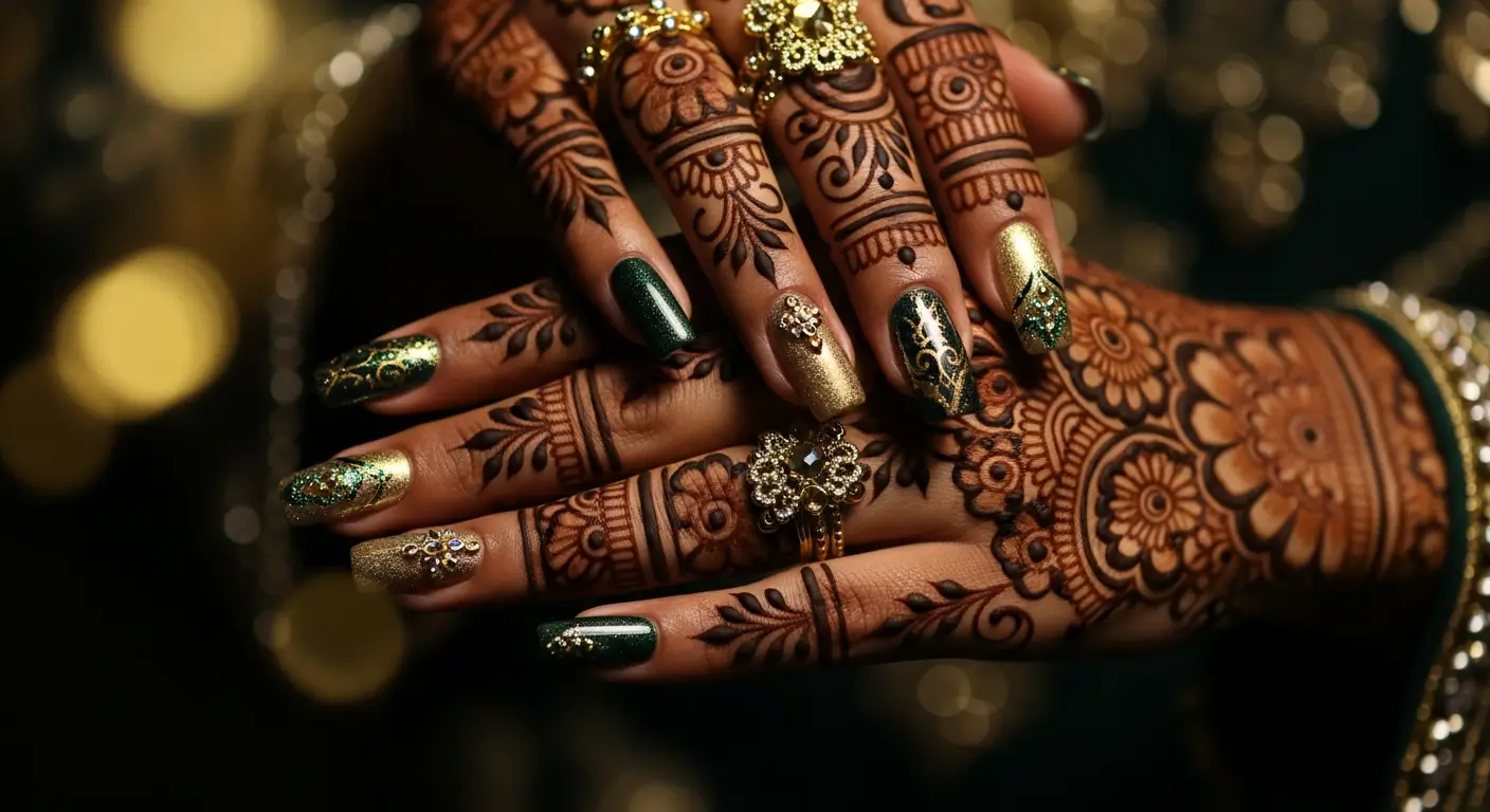Udaipur palace bridal mehndi — Rajasthani henna commission by Janvi